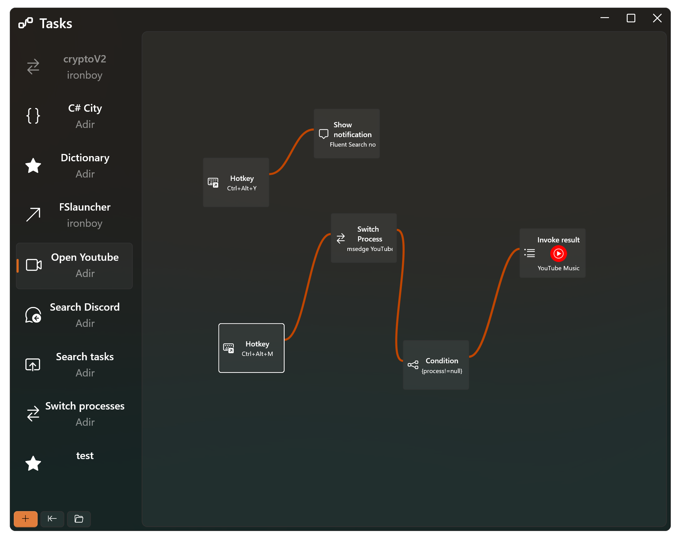 Fluent Search minimal UI